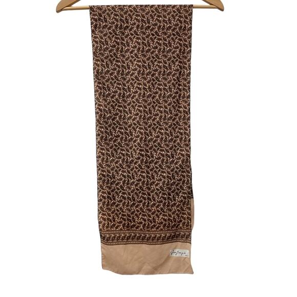 Pier Giorgio Italian Scarf Womens Paisley Mid Century Vintage SIGNED - Picture 4 of 6